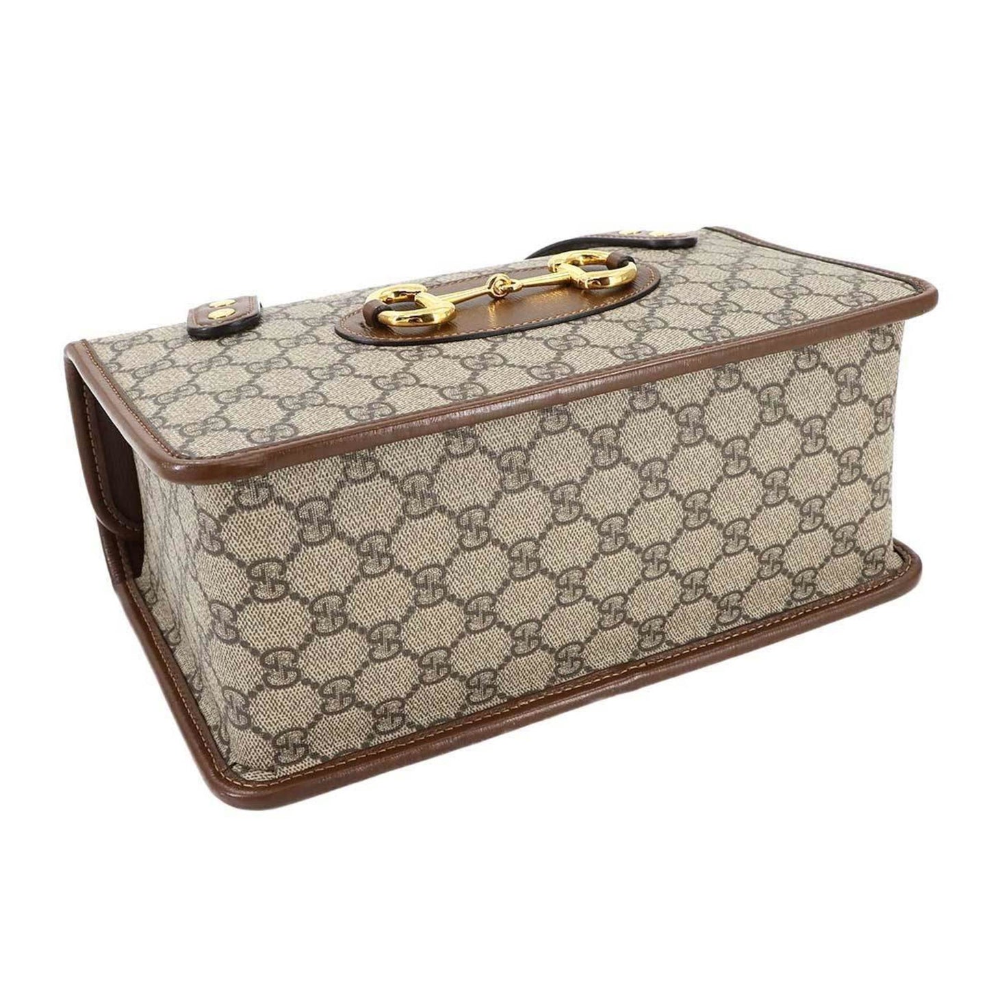 Gucci Brown Canvas Horsebit
