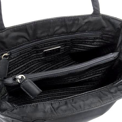 Prada Black Nylon Tessuto