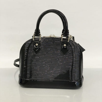 Louis Vuitton Black Patent Leather Alma Bb