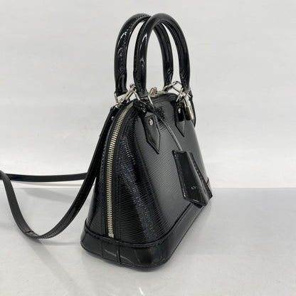 Louis Vuitton Black Patent Leather Alma Bb