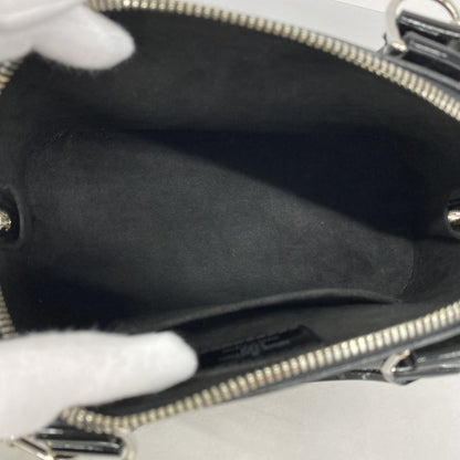 Louis Vuitton Black Patent Leather Alma Bb