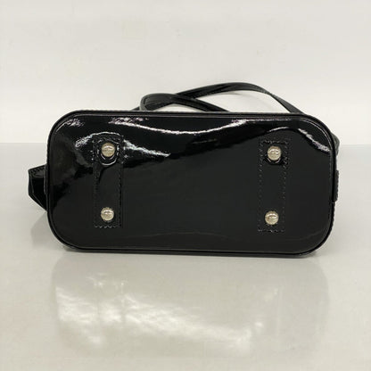 Louis Vuitton Black Patent Leather Alma Bb