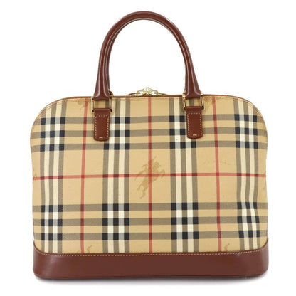 Burberry Brown Canvas Haymarket