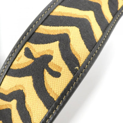 Fendi Yellow Canvas Baguette