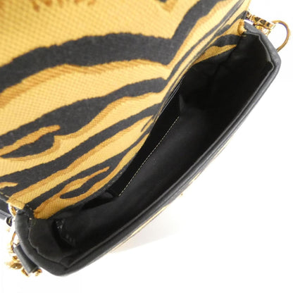 Fendi Yellow Canvas Baguette