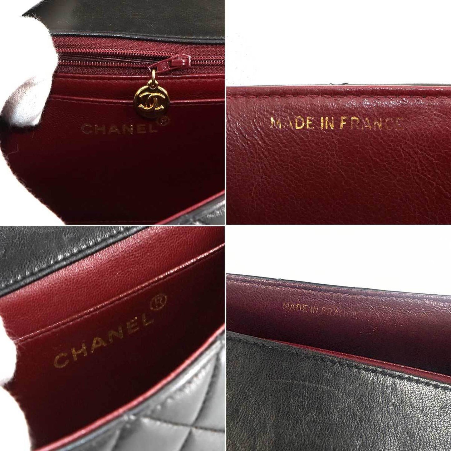 Chanel Black Leather Coco Handle