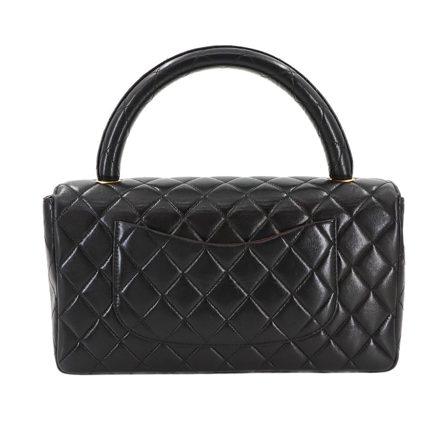Chanel Black Leather Coco Handle