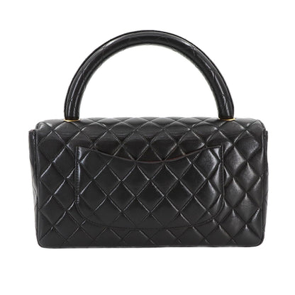 Chanel Black Leather Coco Handle