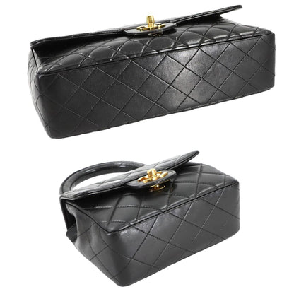 Chanel Black Leather Coco Handle