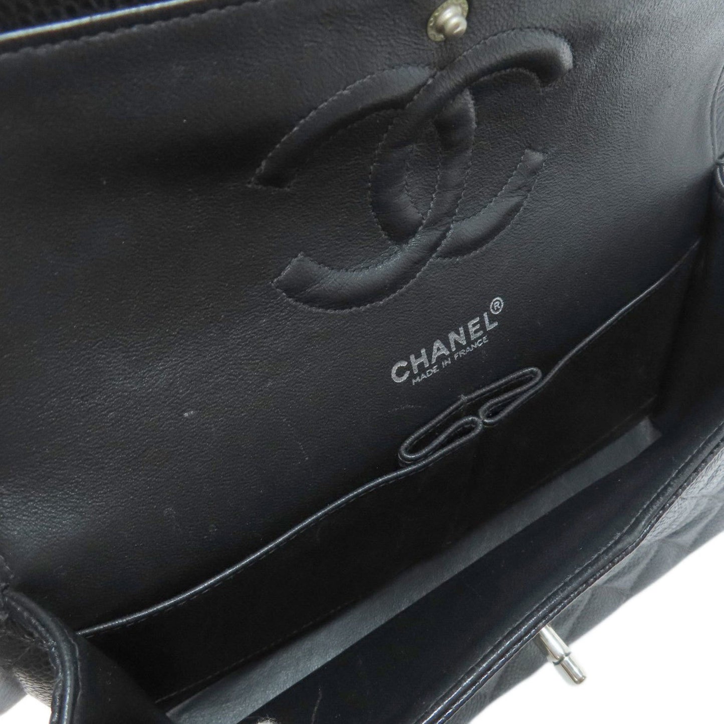 Chanel Black Leather Timeless