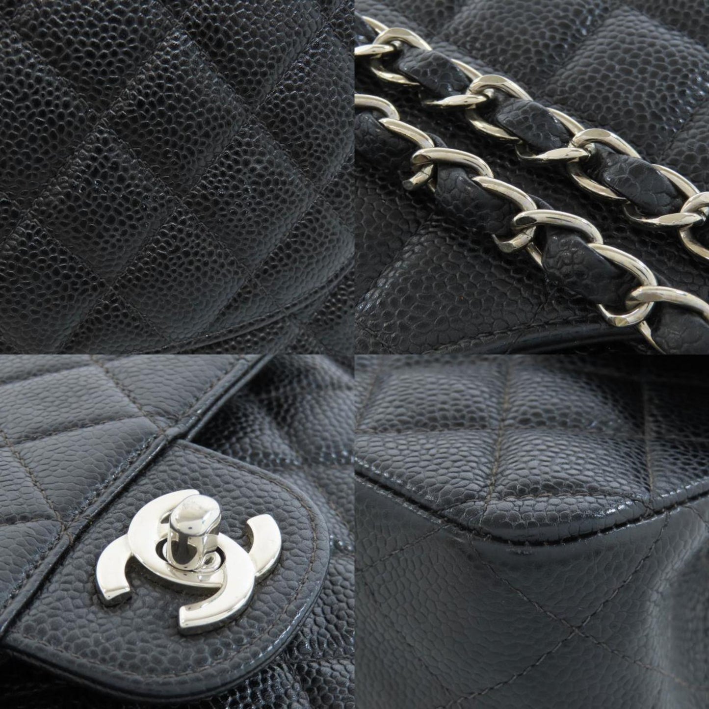 Chanel Black Leather Timeless