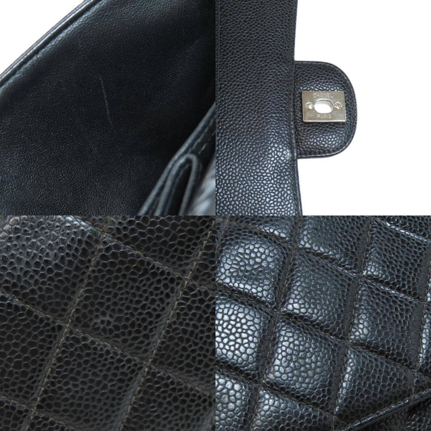 Chanel Black Leather Timeless