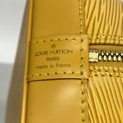 Louis Vuitton Yellow Leather Alma