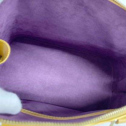 Louis Vuitton Yellow Leather Alma