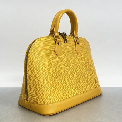 Louis Vuitton Yellow Leather Alma