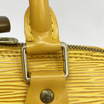 Louis Vuitton Yellow Leather Alma
