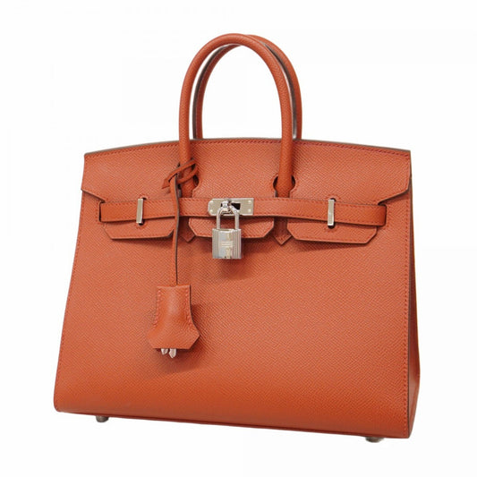 Hermès Orange Leather Birkin 25