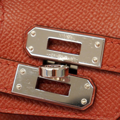 Hermès Orange Leather Birkin 25
