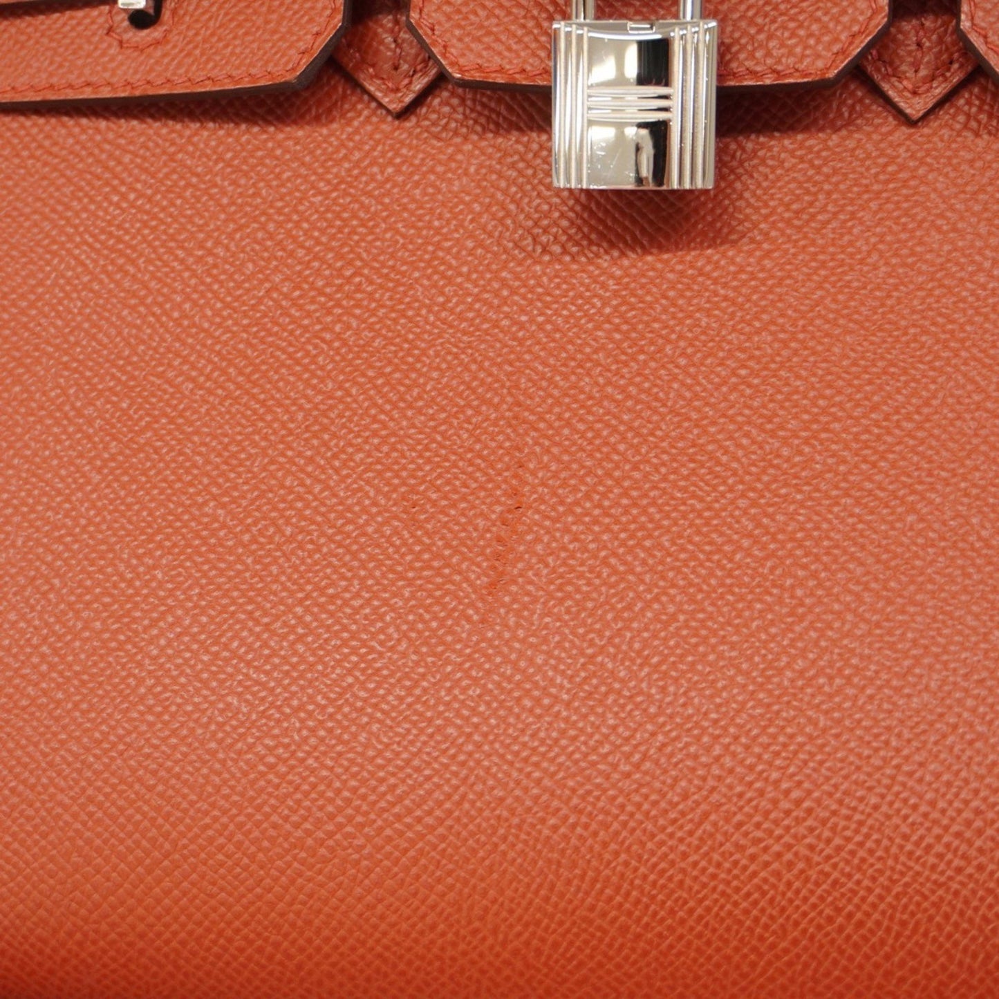 Hermès Orange Leather Birkin 25