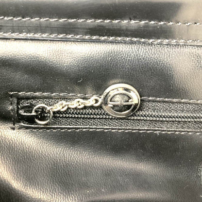 Gucci Black Patent Leather Interlocking G