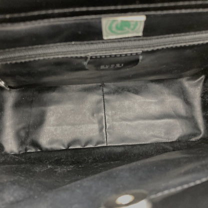 Gucci Black Patent Leather Interlocking G