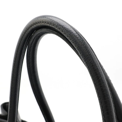 Chanel Black Leather Executive