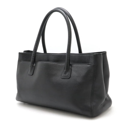 Chanel Black Leather Executive