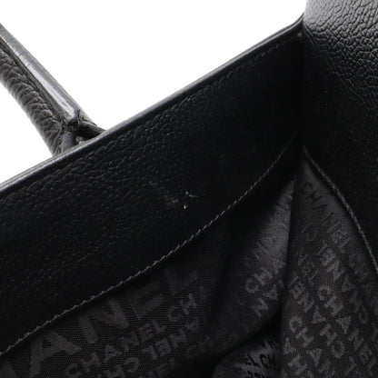 Chanel Black Leather Executive
