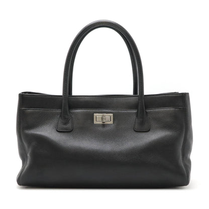 Chanel Black Leather Executive
