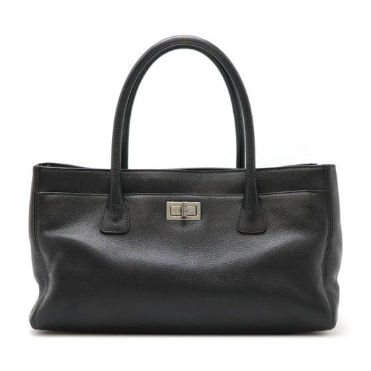 Chanel Black Leather Executive