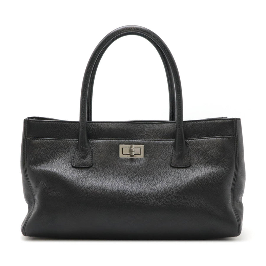 Chanel Black Leather Executive
