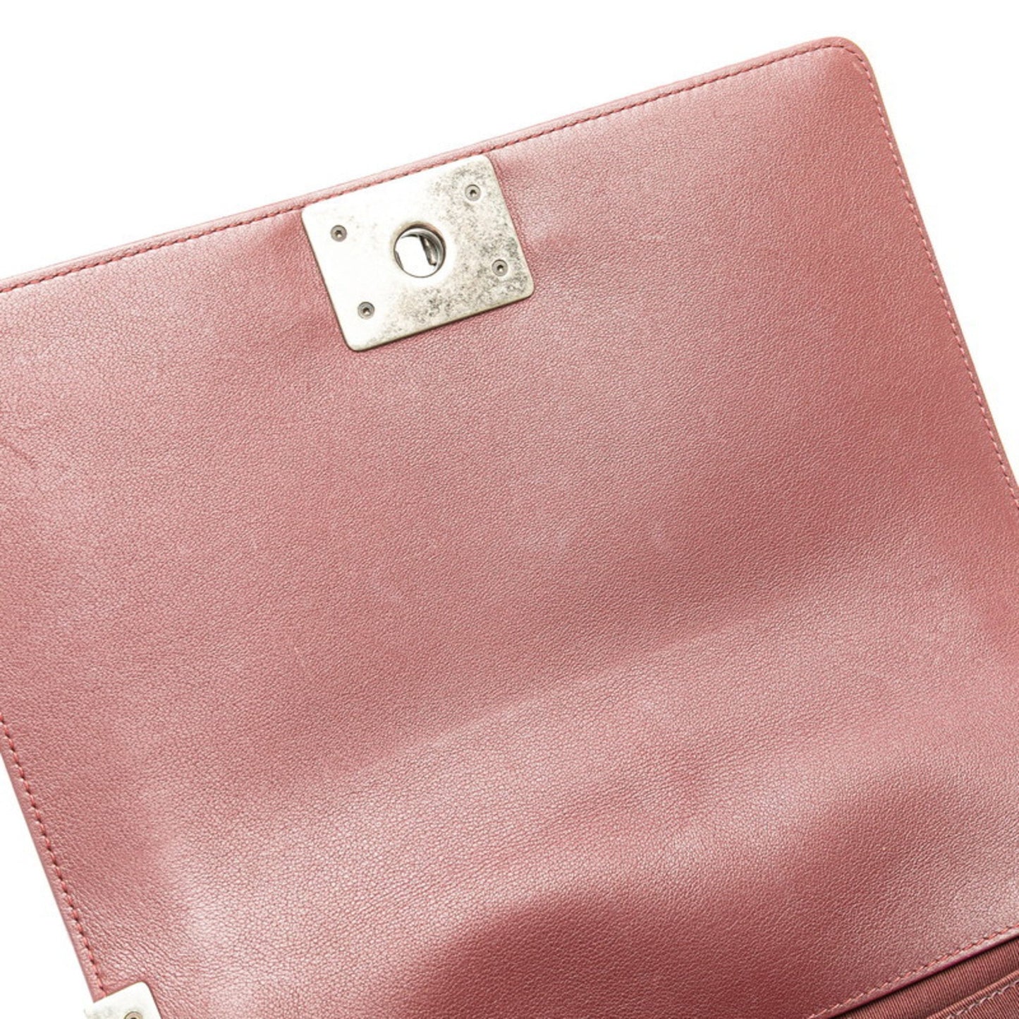 Chanel Red Velvet Boy