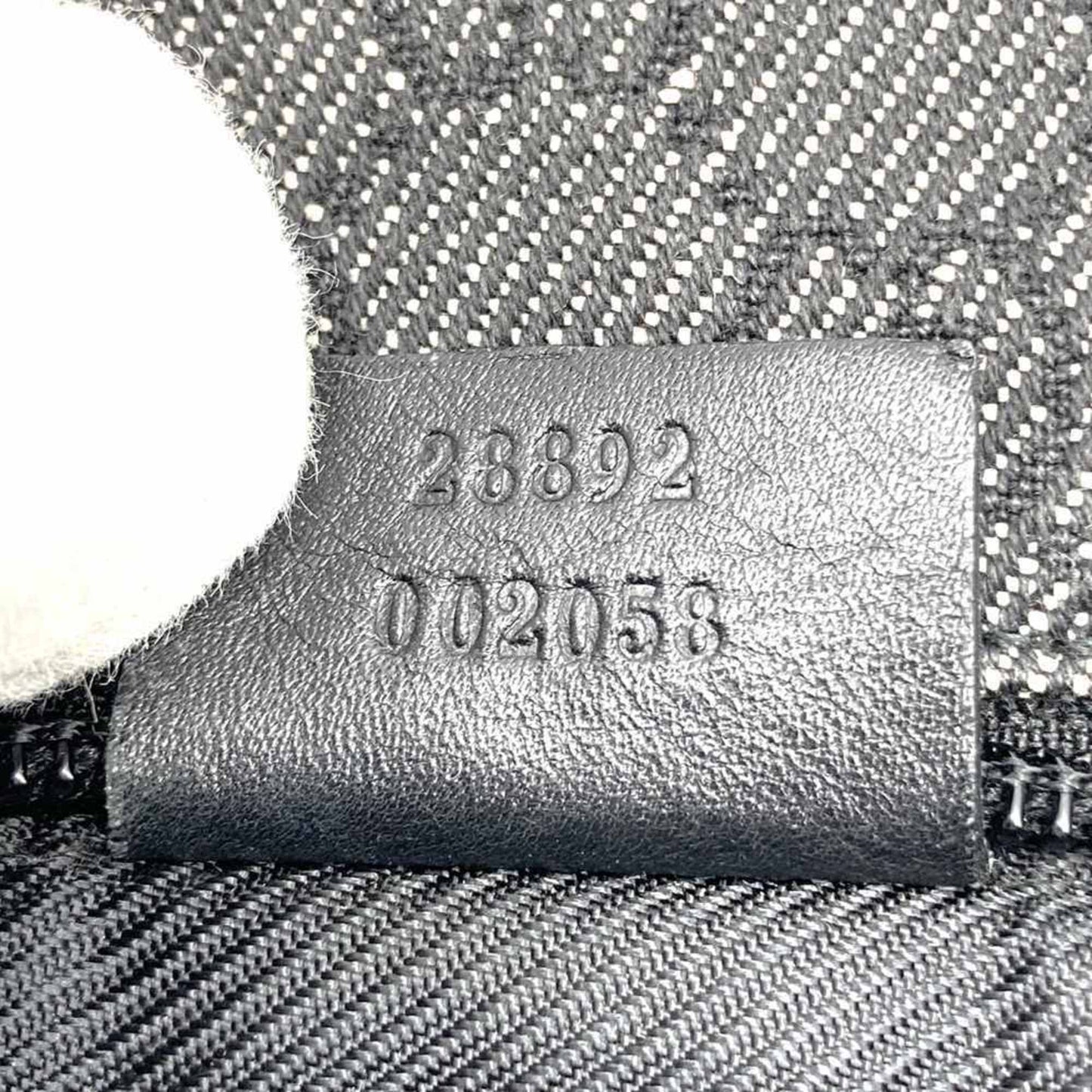 Gucci Black Denim - Jeans Gg Canvas