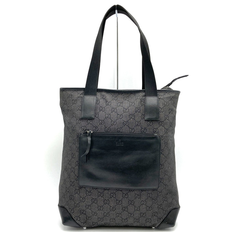 Gucci Black Denim - Jeans Gg Canvas