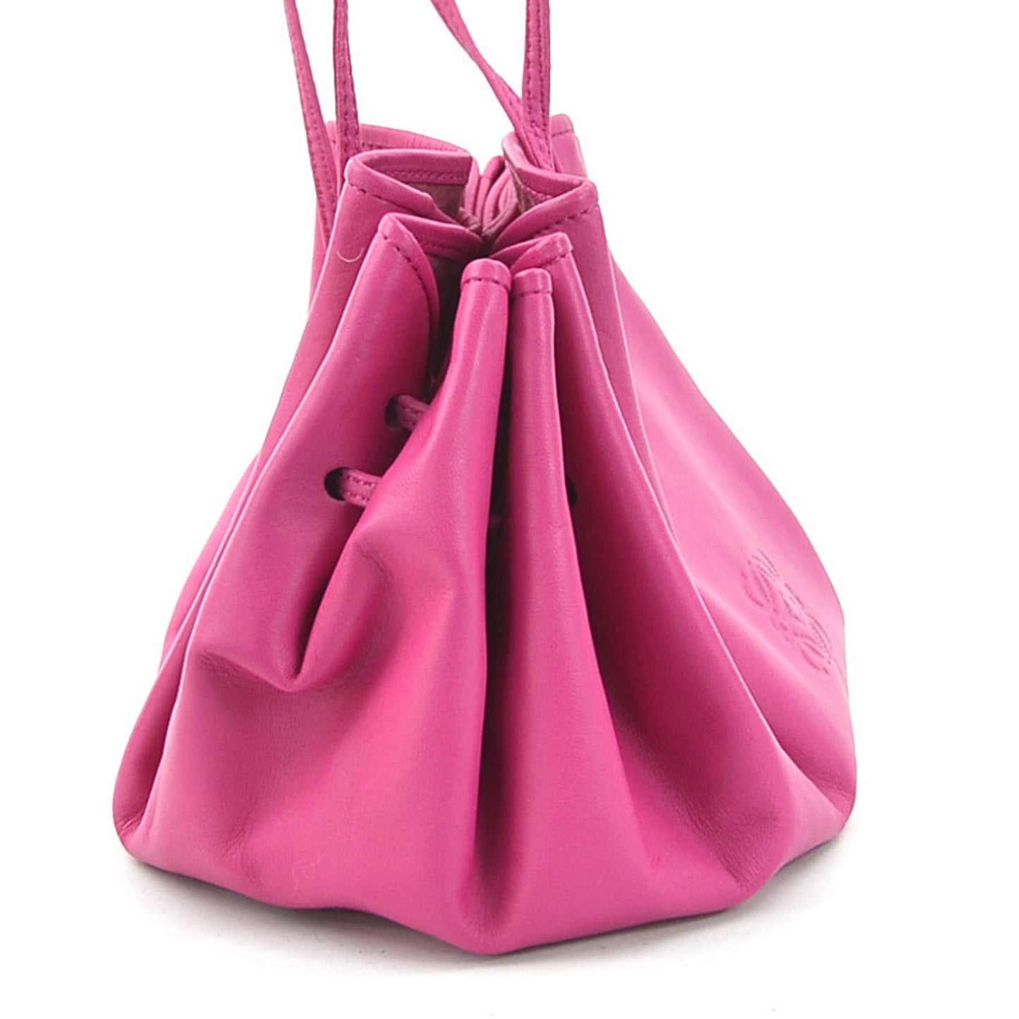 Loewe Gold Leather Anagram