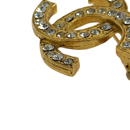 Chanel Gold Gold Plated Coco Mark
