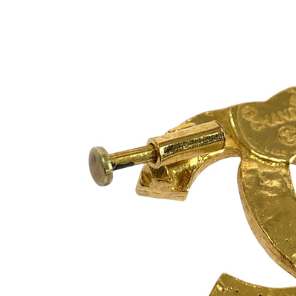 Chanel Gold Gold Plated Coco Mark