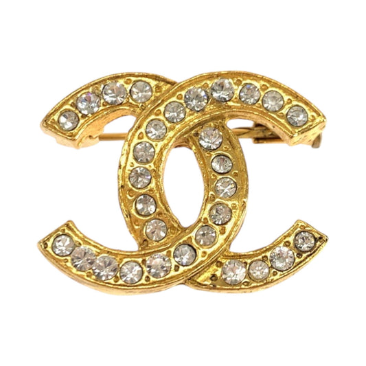 Chanel Gold Gold Plated Coco Mark