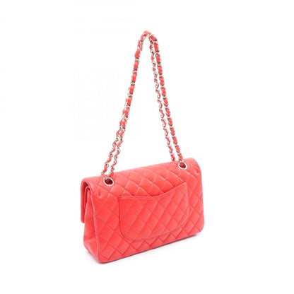 Chanel Red Leather Timeless