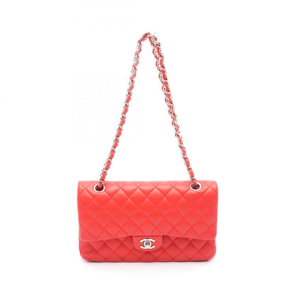 Chanel Red Leather Timeless
