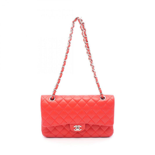 Chanel Red Leather Timeless