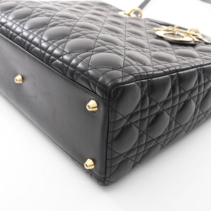 Dior Black Leather Lady Dior