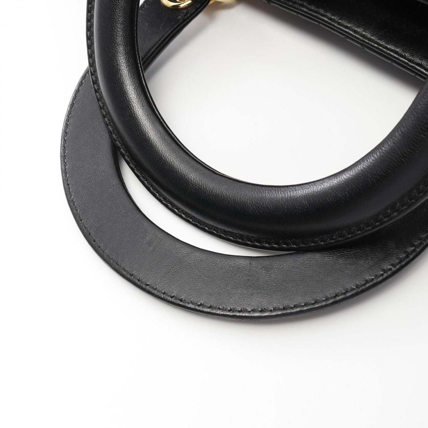 Dior Black Leather Lady Dior