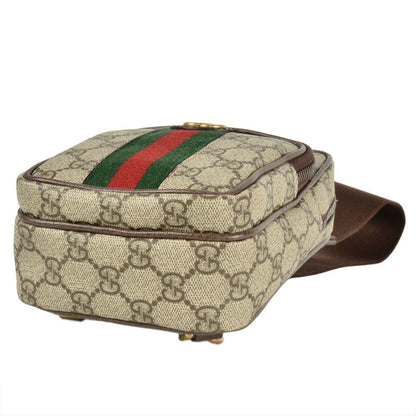 Gucci Brown Canvas Ophidia