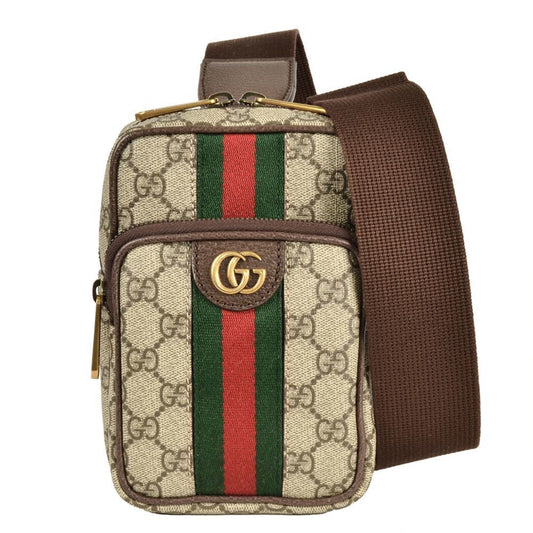 Gucci Brown Canvas Ophidia