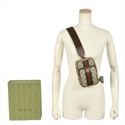 Gucci Brown Canvas Ophidia