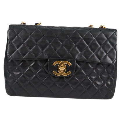 Chanel Black Leather Timeless/classique
