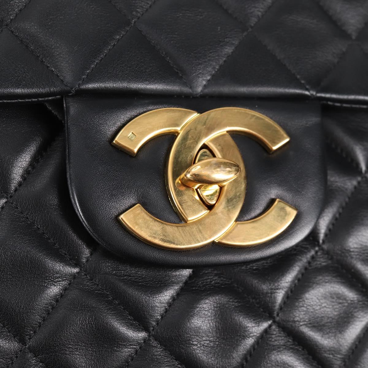 Chanel Black Leather Timeless/classique