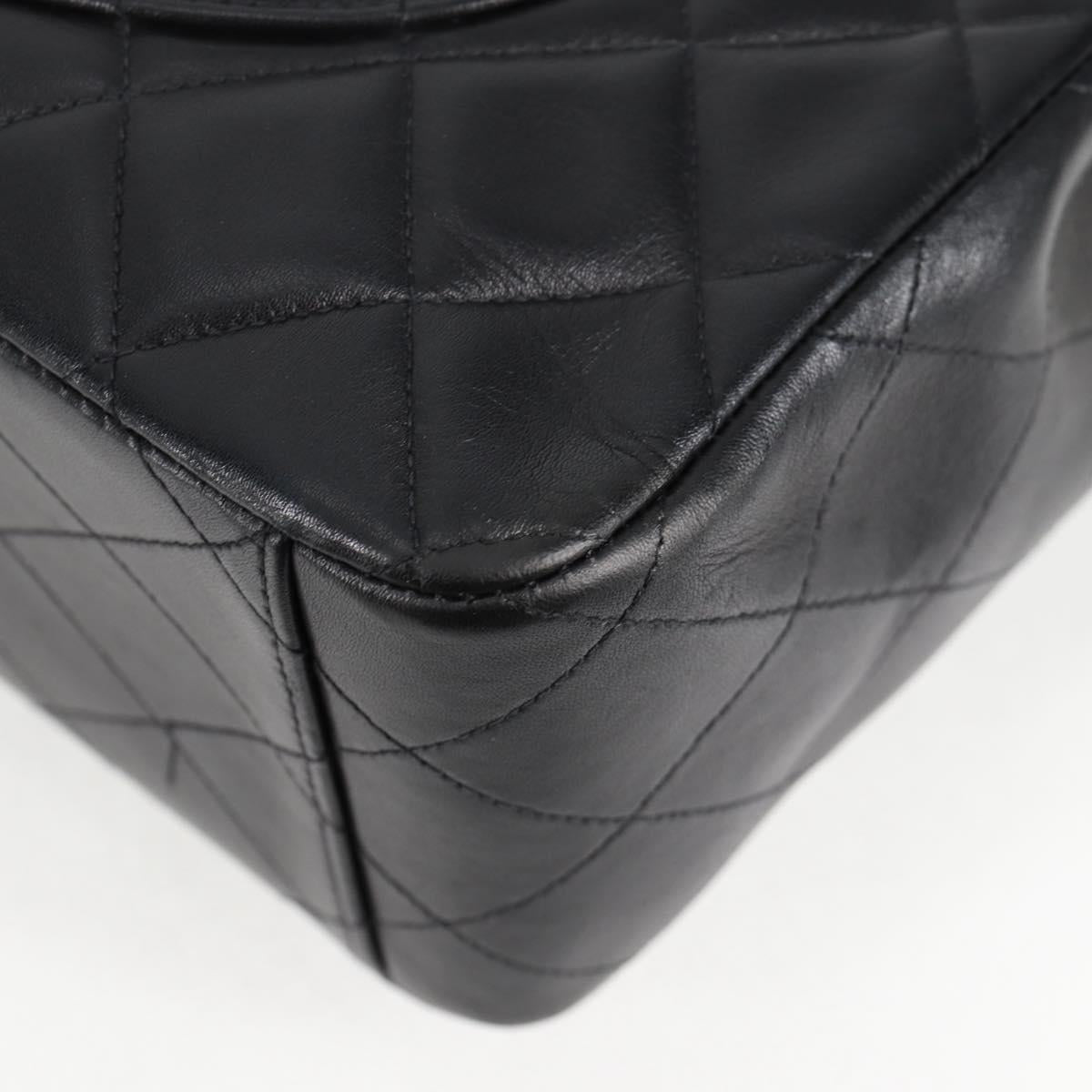 Chanel Black Leather Timeless/classique