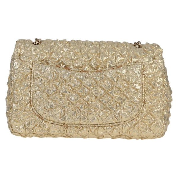 Loewe Gold Leather Anagram